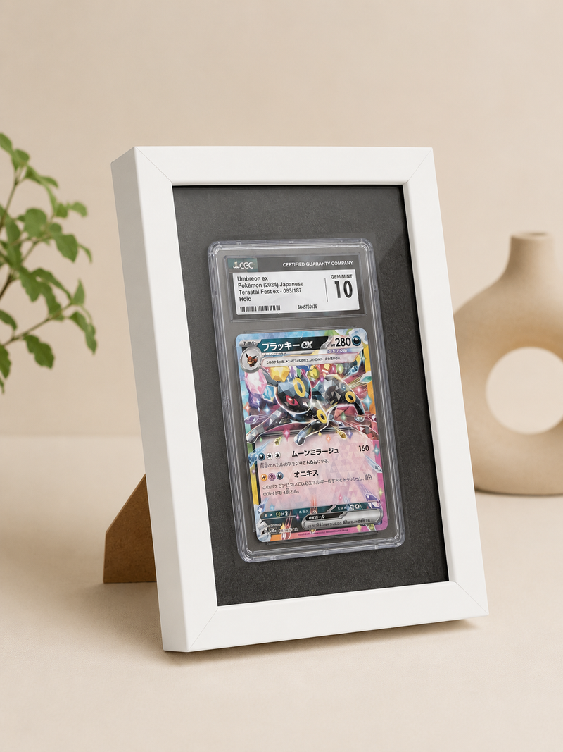 Bilderrahmen für gegradete Sammelkarten, 13x18 cm